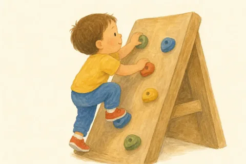 climb — the illustration on its card