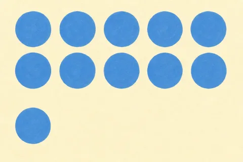 eleven — the illustration on its card