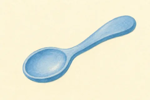 spoon — the illustration on its card