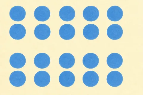 twenty — the illustration on its card