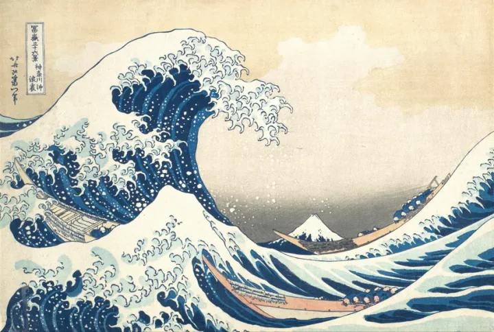 The Great Wave by Hokusai