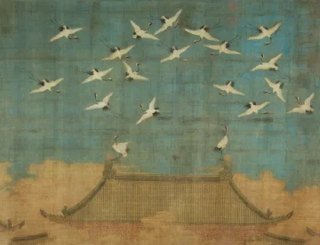The Cranes by Emperor Huizong