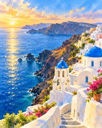 Santorini, Greece