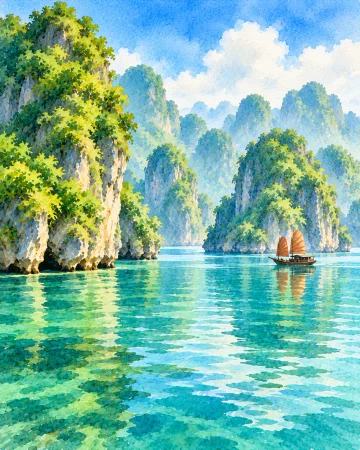 Ha Long Bay, Vietnam