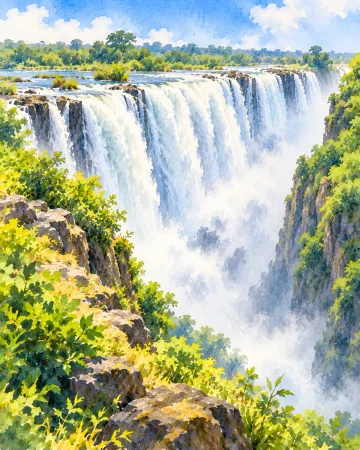 Victoria Falls, Zambia and Zimbabwe