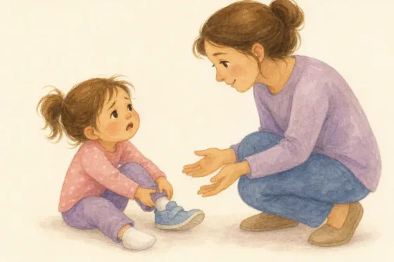 Help me. — the illustration on its card