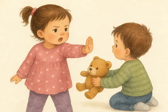 Stop! — the illustration on its card