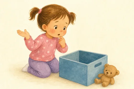 Where did it go? — the illustration on its card