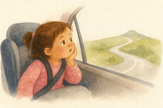 Are we there yet? — the illustration on its card