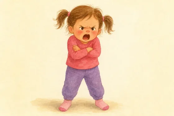I'm mad! — the illustration on its card