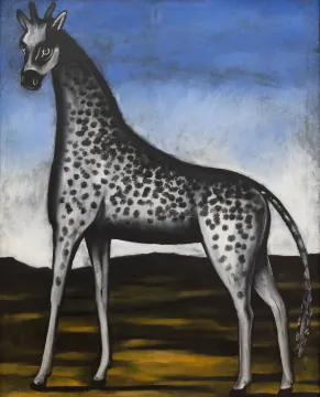 The Giraffe by Niko Pirosmani