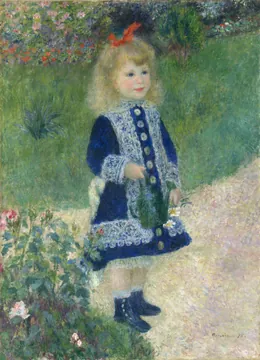 The Girl with the Watering Can by Pierre-Auguste Renoir