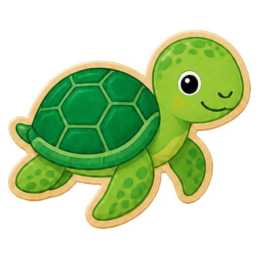 Turtle puzzle character